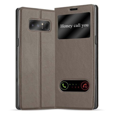 Case for Samsung Galaxy NOTE 8 Phone Cover Protection Window Book Wallet