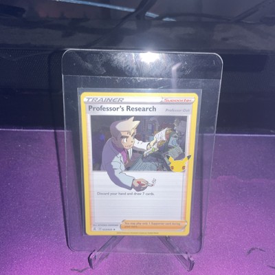 Pokémon TCG Celebrations Professor's Research 23/25 Holo Rare