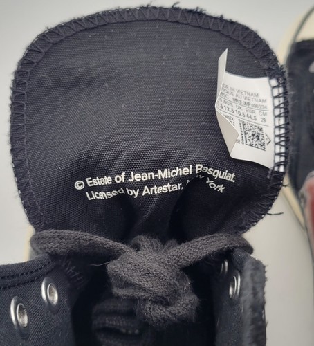 Converse x Jean-Michel Basquiat Chuck 70 High "Kings of Egypt III" Herren Größe 10,5 - Bild 7 von 10