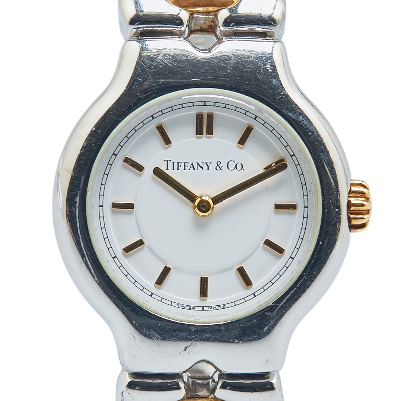 Tiffany & Co. Tesoro L0112 Quartz K18 Yellow Gold Woman's Watch | eBay