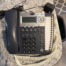 AT T 974 Small Business System Speakerphone w/ Intercom  Caller ID-TESTED WORKS