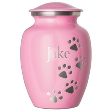Pet Urn for Dogs and Cats with Personalized Laser Engraving, Ottillie Paws Pr...