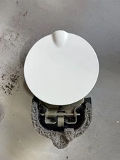 09-24 Ram 2500 3500 Fuel Filler Door Flap With Hinge White New Take Off Perfect