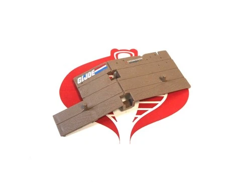 GI Joe Playset Outpost Defender Long Wall Left Side 1986 Original Part