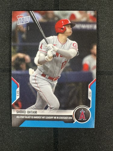 2021 Topps Now #412 Shohei Ohtani Angels