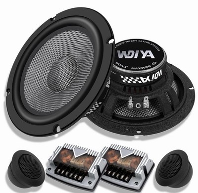 6.5'' Components Car Speaker Carbon Fiber Cone Professional Car Sound System   