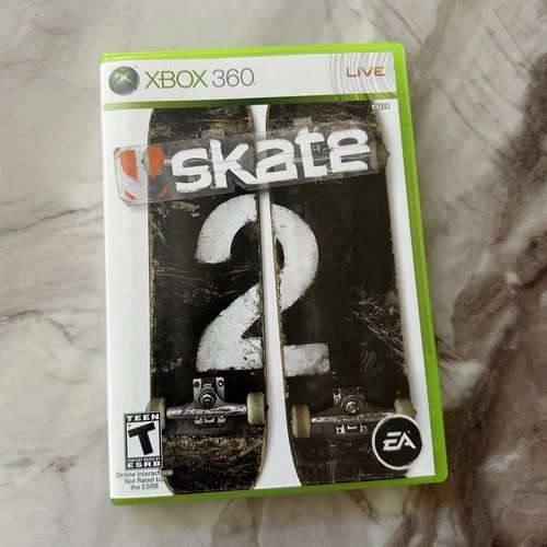 EA Skate 2 Xbox 360 Sports Game Manual Included Multiplayer T-Teen