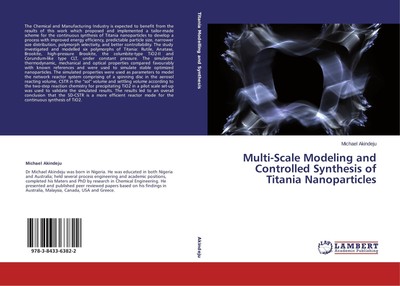 Multi-Scale Modeling and Controlled Synthesis of Titania Nanoparticles Michael A