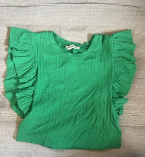 Green Mittoshop boutique crop top size L