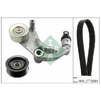 Keilrippenriemensatz FüR Honda Civic FA FD FK FN 1.6 1.8 05 Bis 12 INA QualitäT