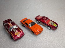 Hot Wheels Chevy Camaro 1980s Lot Of 3 164 Diecast Cars Vintage Blown Flip Out