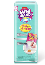 ZURU Mini Brands Fill The Fridge Playset w/UV Light Resin Collectibles Miniature