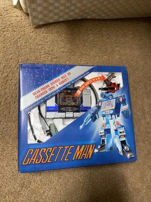 Transformers Cassette Man KO Vintage Shiantai G1 Micro Man Soundwave
