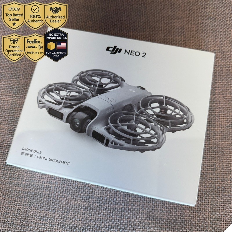 DJI Neo 2 (No RC)  With 1 Battery 4K Camera Drone Gesture Control Palm Takeoff #
