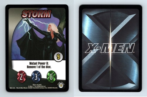 Tarjeta de jcc Storm #129/131 X-Men Starter 2000 - Imagen 1 de 1