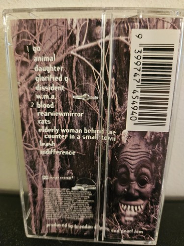 PEARL JAM Vs. 1993 CASSETTE TAPE EDDIE VEDDER GRUNGE HARD ROCK CLASSIC - Picture 4 of 6