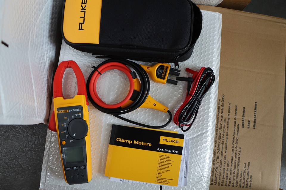 Fluke 376 True RMS AC/DC Clamp Meter with iFlex - Brand New | eBay