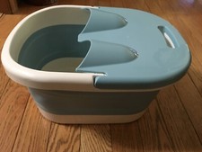 Collapsible Folding Foot Bath Tub Spa with Handle Soak Basin Massage Bucket