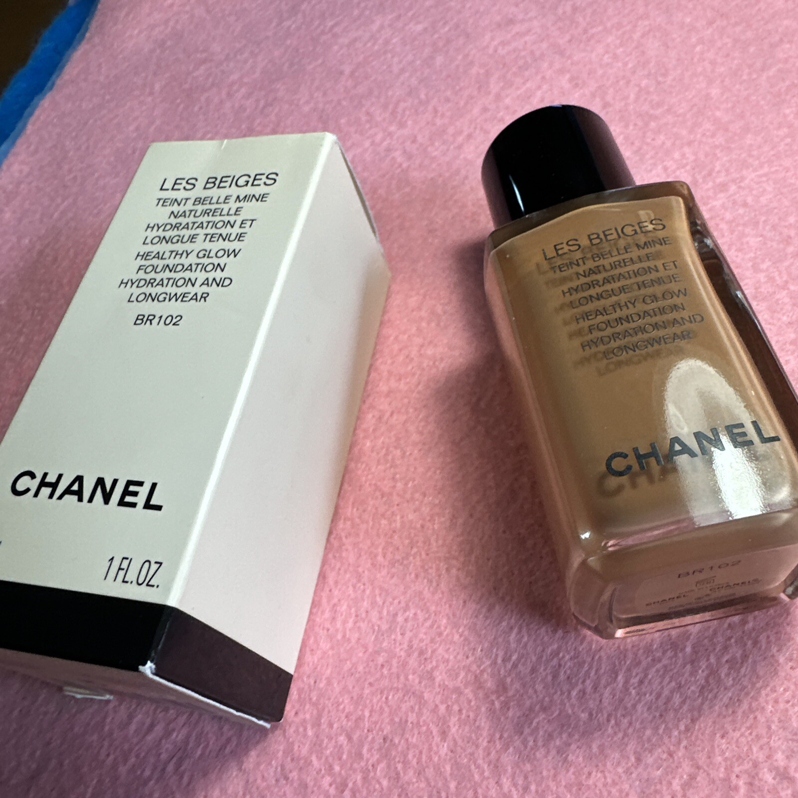 Chanel Les Beiges Healthy Glow Foundation Hydration And Longwear BR102 30ml