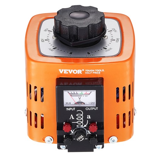 VEVOR Trasformatore di tensione variabile 500VA Regolatore AC 1,7A 0-300V - Imagen 11 de 12