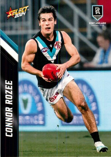 2024 Port Adelaide Power AFL Select Footy Stars Card - Connor Rozee - Picture 1 of 3