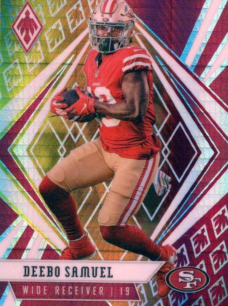 2020 Panini Phoenix Fire Burst # 83 Deebo Samuel San Francisco 49ers