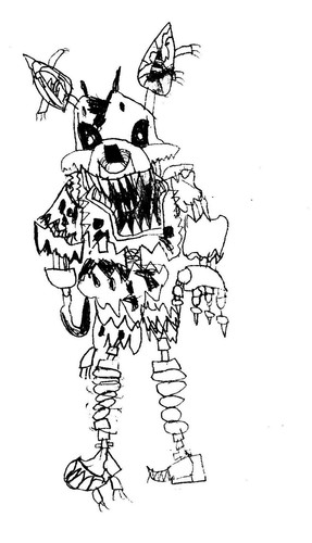 fnaf pencil sketch art prints 25 per print ebay