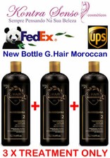 BRAZILIAN G.HAIR INOAR MOROCCAN KERATIN TREATMENT 3 LITERS. UPS INCLUDED.