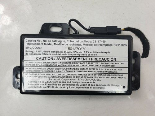2013-2018 Cadillac ATS Backup Battery Control Module 23117460 OEM - Picture 7 of 12