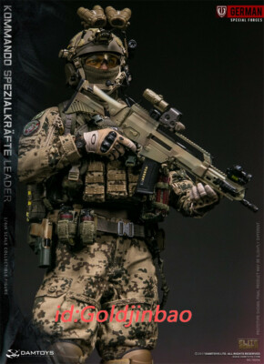 DAM Toys German KSK Kommando Spezialkräfte Leader 1/6 Action