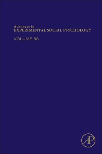 Advances in Experimental Social Psychology Olson Hardback Volume 58