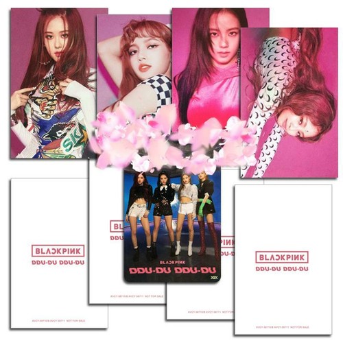 Kpop BP Bpink In Your Area Winter Album Photocard Self Made Photo Cards Gift - Picture 10 of 10