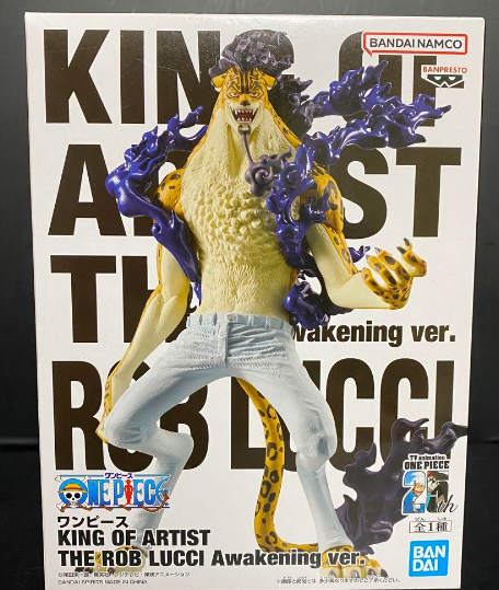 BANPRESTO ONE PIECE KING OF ARTIST ROB LUCCI Awakening ver. Figure