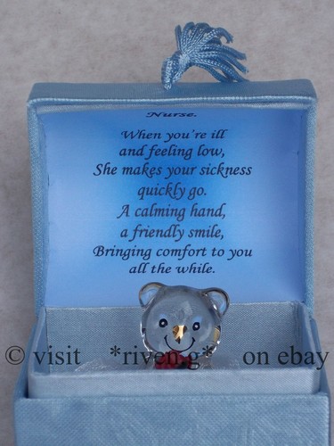 NURSE Teddy Bear@HOSPITAL STAFF THANK YOU VERSE@BLUE HEALTH PROFESSIONAL Gift - Picture 4 of 12
