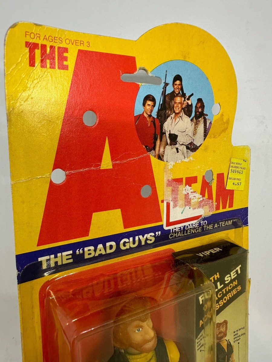 Figurine REMCO Sarge Team & The Bad Guys Buzzard - 6" - 1983 - Tête Molle Vintage
