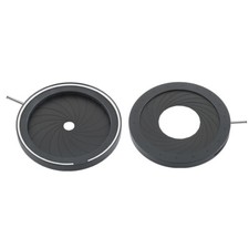 8-68MM Metal Zoom Optical Iris Diaphragm Aperture Condenser Microscope Adapter