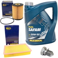 MotoröL Filter Set 20W50 5 Liter + ÖLablassschraube FüR VW Multivan Transporter