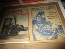 Vermont USA Bicentennial publicity 1976, Steam Train News, Action 76