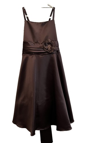 la hearts brown dress Off The Shoulder Mesh Long Sleeve Dress