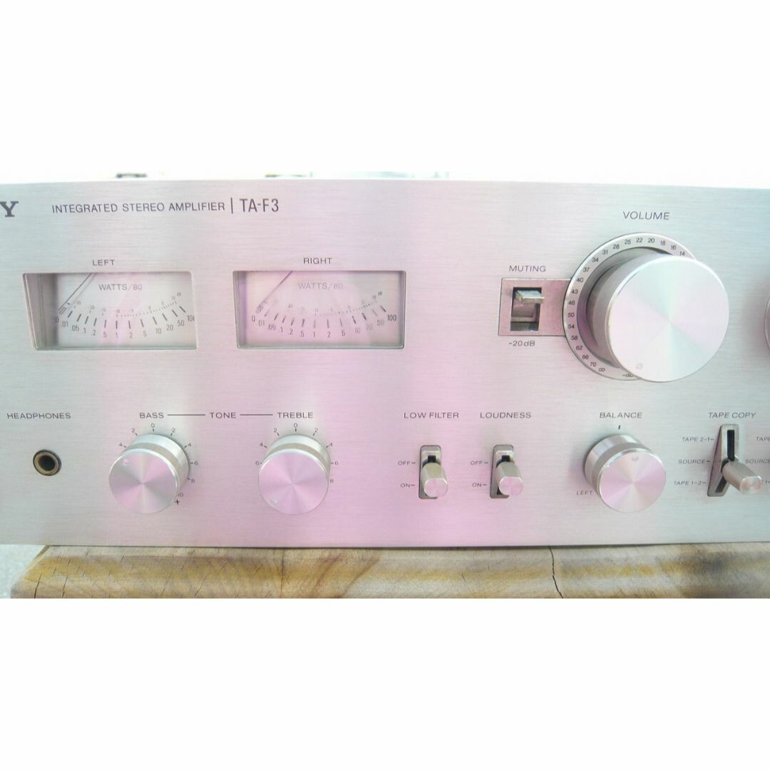 SONY TA-F3 Integrated Stereo Amplifier Audio Equipment
