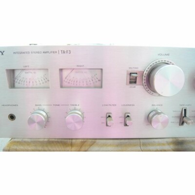 アンプ SONY AMPLIFER TA-F3// No.30 SONY TA-F3 Integrated