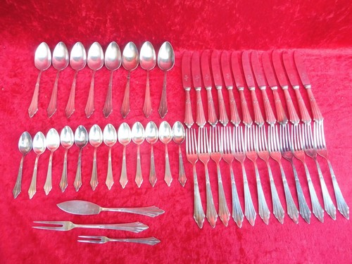 Wmf Fan Pattern Cutlery, 47 Pieces, 12 Persons, Wmf Patent 90 - Picture 5 of 5