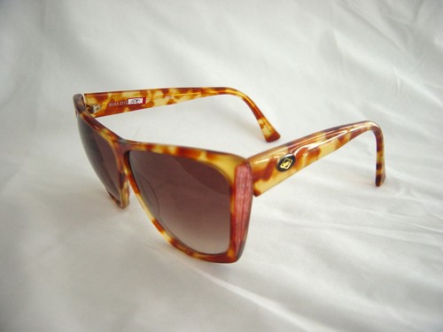 Fratelli Lozza Dama Style Kokomo Tortiose Square 1980's Sunglasses NWOT - Bild 3 von 12