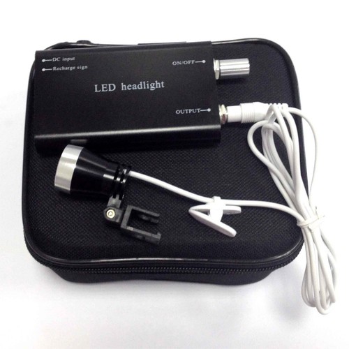 Dental Portable LED Head Light Lamp for Surgical Medical Binocular Loupe USA - Picture 7 of 9