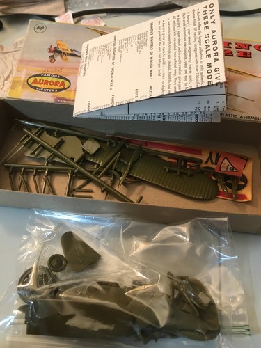 Aurora Boeing P-12E plane kit # 121-69. 1958 issue. fg - Picture 3 of 3