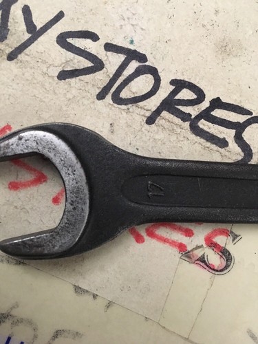 Vintage DIN 895 Wrench 17mm & 13 mm OPEN END WRENCH Made in Germany - 第 3/12 張圖片