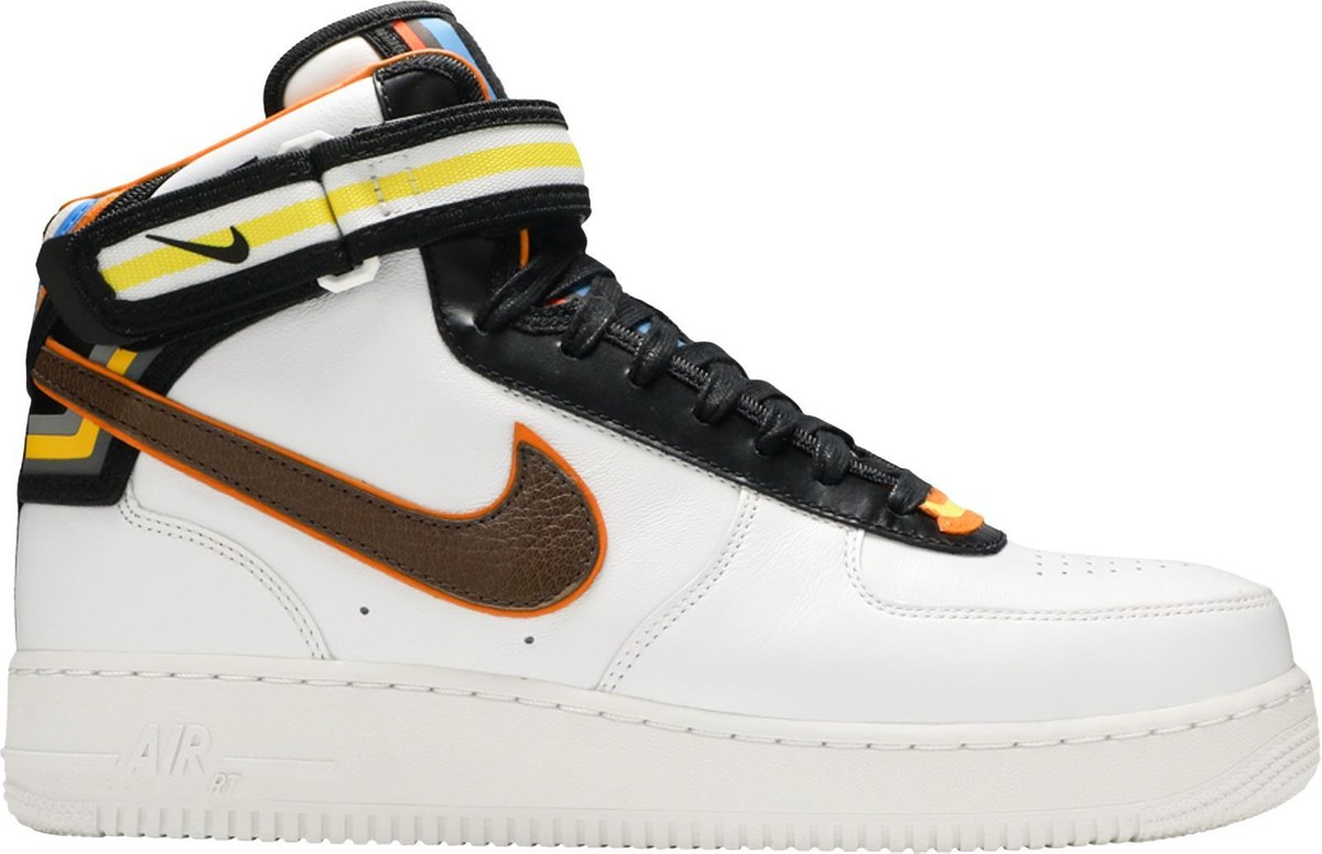 Nike Riccardo Tisci x Air Force 1 SP Mid White Brown | eBay