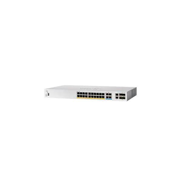 Cisco - Small Business CBS350 MANAGED 4-PORT 2.5GE 20-PORT GE POE 4X10G SFP+