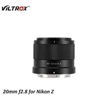 Viltrox 20mm F2.8 Full Frame Lens Nikon Z - Mount Z7 Z6II Z7II Z9 Compatible