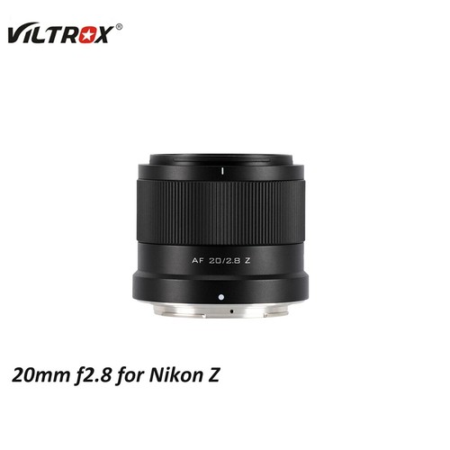 Viltrox 20mm F2.8 AF Full Frame Ultra Wide Angle Lens for Nikon Z Mount Cameras - Afbeelding 1 van 6